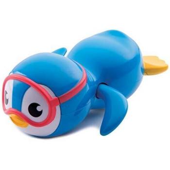 Munchkin - Juguete de Baño Pingüino Nadador, Color Azul, Unidad Individual