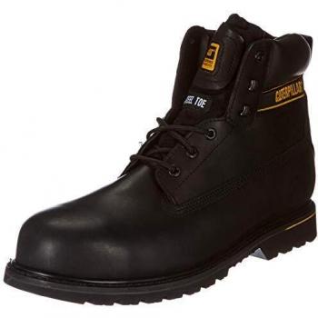 Cat Footwear Holton S3 HRO SRC, Botas de Trabajo Hombre, Black, 47 EU
