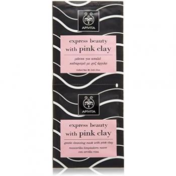Apivita Face mask with pink clay, gentle cleansing
