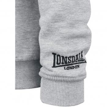 Lonsdale London Multon Sudadera con Capucha Gris/Melé 3XL