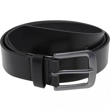 Urban Classics Easy Synthetic Leather Belt - Black, L/XL, 100% Polyurethane, Fake Leather