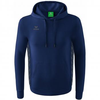 Erima Essential Team Hoodie - Unisex, Blue, Size S