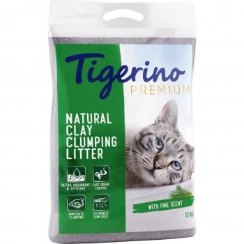 Tigerino Special Edition / Premium Clumping Cat Litter with Pine Scent - Economy Pack: 2 x 12 kg