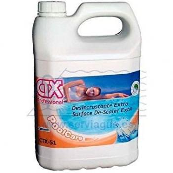 CTX-51 Desincrustante Piscinas Hormigón 5LTS.