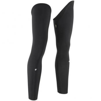 Perneras Assos Spring Fall EVO con UV-Schutz para Primavera y Otoño - Negro, Talla M-L