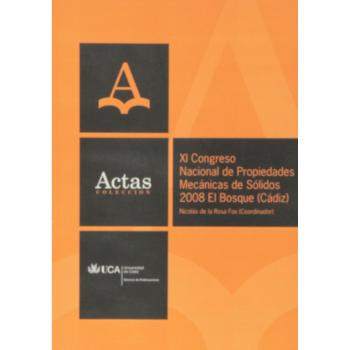 Congreso nacional de propiedades mecánicas de sólidos, nº 11, 2008