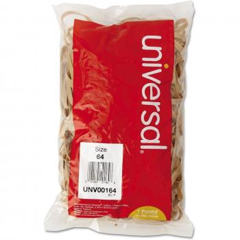 Rubber Bands, Size 64, 3-1.2 x 1/4, 320 Bands/1lb Pack, Sold as 1 Package