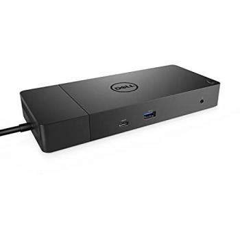 Adaptador USB-C Docking Station Dell WD19 130W con 4 Puertos y Hub USB Negro