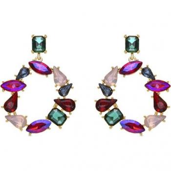 Pendientes Luxenter Moken y Africa acabados en oro amarillo de 18k