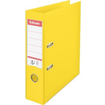 Esselte Archivador Palanca Vivida A4 Lomo 75mm PP Amarillo