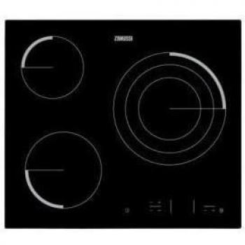 Zanussi Z6123IOK - Placa Vitrocerámica Z6123Iok Con 3 Zonas Hi-Light
