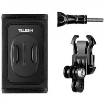 Telesin 360° Backpack Strap Mount for GoPro and Action Cameras