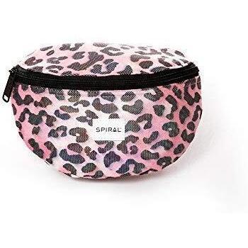 Spiral Pink Shimmer Leopard Bum Bag Riñonera de Marcha 23 Centimeters 2 Rosa