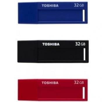 Toshiba TransMemory U302 32GB USB 3.0 Negro, Azul, Rojo unidad flash USB - Memoria USB