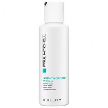 Champú Hidratante Diario Paul Mitchell Instant Moisture 100 ml, Acondicionador y Tratamiento, Sin Parabenos