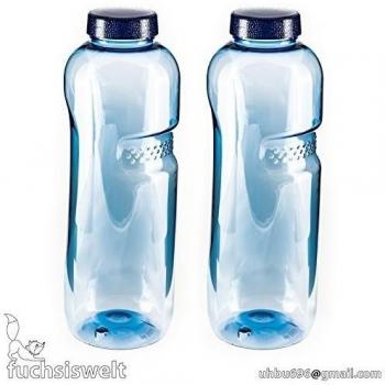 Greiner 2X Botella de 1,0 l para Agua filtrada