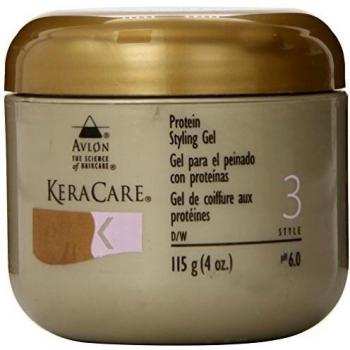 Avlon KeraCare Protein Styling Gel, estilo 3, 115 g/4 Oz.