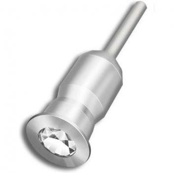 Conector de 3,5mm para auriculares con tapón antipolvo de metal para iPhone 5, 6, tabletas y PC