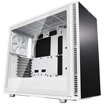 Fractal Design Define S2 - Mid Tower Computer Case - High Airflow and Silent - PSU Shroud - Modular Interior - Water-Cooling Ready - USB Type C - Light Tint Tempered Glass Side Panel - White TG