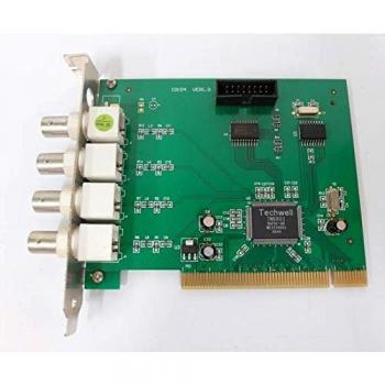 SATYCON Tarjeta VIDEOVIGILANCIA CCTV 4C PCI-4125 TW6801