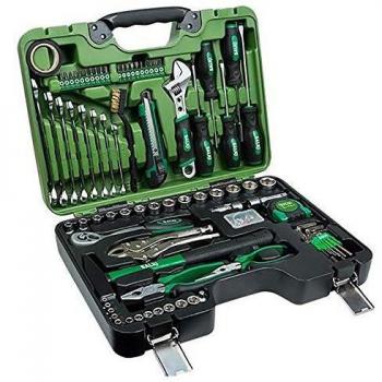 salki 8920082 Maleta de Herramientas Tool Set de 82 piezas multiusos, Metal, L
