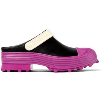 CamperLab Multicolor Unisex Smooth Leather Clogs