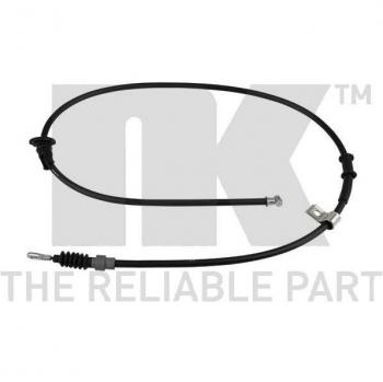 Cable de freno de mano NK 904833, tipo: cable de freno, características: longitud adecuada para instalación en vehículos específicos, fabricado con materiales resistentes a la corrosión, diseño optimizado para un funcionamiento suave y eficiente del