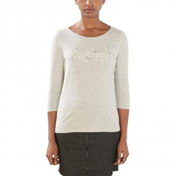 ESPRIT 017ee1k017, Camisa para Mujer, Gris