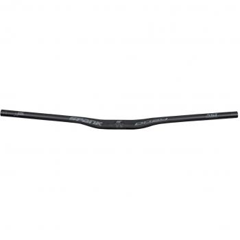 Spank Oozy 760 Trail, All Mountain, 31.8 mm, Shot peen brazo, unisex, Oozy 760 Trail, All Mountain, 31.8 mm , shotpeen, black/Stealth grey, 15 mm