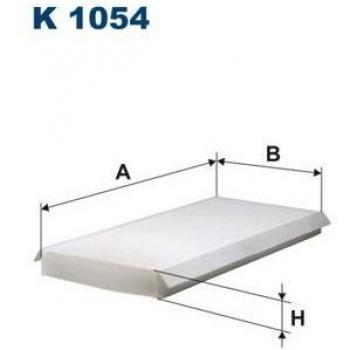Filtro de habitáculo FILTRON K1054 - Filtro de aire para el interior del vehículo, diseñado para eliminar contaminantes y partículas del aire que ingresa al habitáculo, compatible con diversos modelos de automóviles, fácil instalación, alta eficie