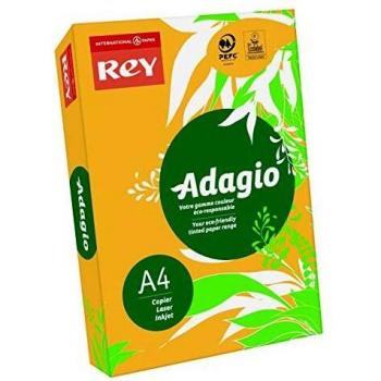 Rey Adagio A4 80 g/m² Gold Yellow 500 sheets - Papel Amarillo