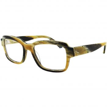 Rojasele 0220 E Gafas Recetadas para Hombre Marrones con armazones de color marrón y lentes recetados de tamaño 52