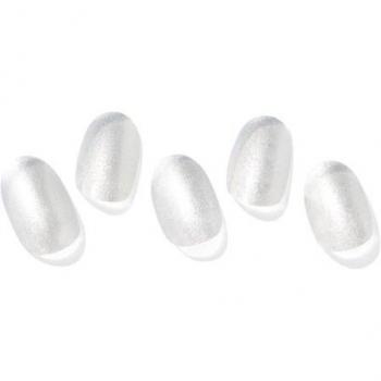Ohora Silver Chrome Gel Nail Strips - 30 Pieces