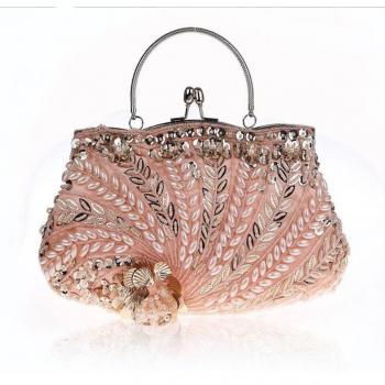 Da Wu Jia señoras bolso de mano clásica bolsa de noche bolsas bordadas por la noche novia Bao Zhu paquete paquete bromista carácter retro , 2