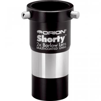 Orion 08711 Shorty 1.25-Inch 2x Barlow Lens