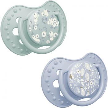 LOVI BLOSSOM 6-18m Pacifier Boy 2 Pack