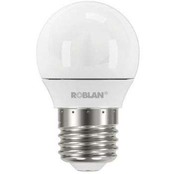 Bombilla esférica LED E-27 5W 45mm ROBLAN LEDA1505E27F
