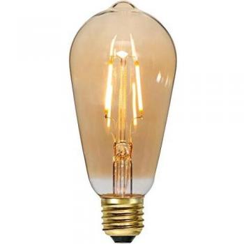 Bombilla LED E27 Filamento 0,75W 2000K Ámbar 80Lm