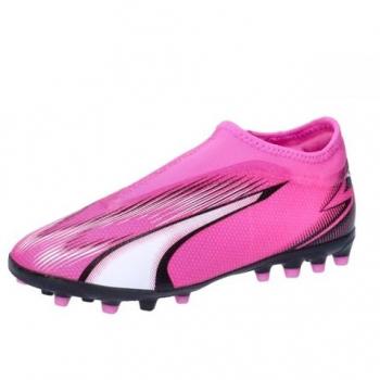 Puma Botas de Fútbol Ultra Match Ll Mg Infantil Rosa