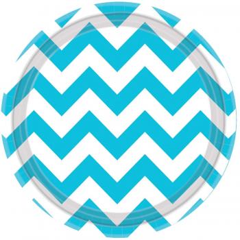 Amscan International – 541492 – 54 18 cm Chevron papel placa