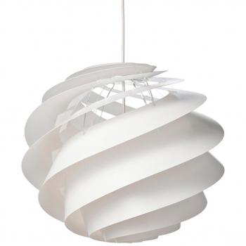 Lámpara colgante Swirl 3 Medium en blanco - diámetro 40 cm