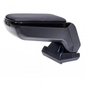 Reposabrazos Armster para FIAT Punto 2015-2018, Tela, modelo C05449A, compatible con sistema de calefacción, color negro