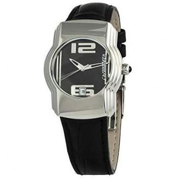 Chronotech Womens Analogue Quartz Watch with Leather Strap CT7279B-04