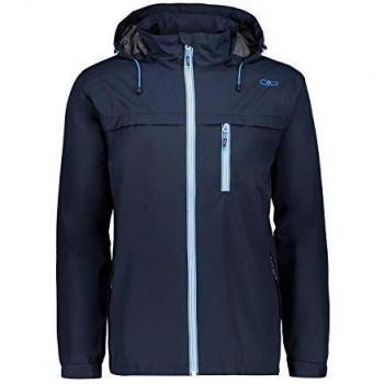 CMP Wp 10.000 - Chaqueta impermeable para hombre, Hombre, Chaqueta, 30X9757, azul/negro, 46