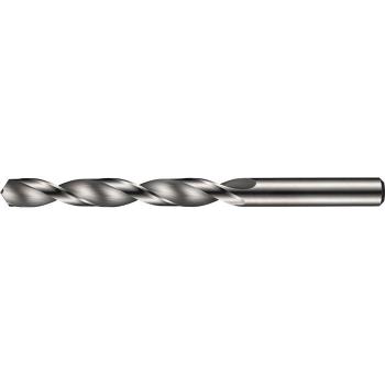 Broca helicoidal DIN 338 Type N R100 de Dormer, diámetro 10.5 mm, longitud total 133 mm, material carburo con acabado HSS y longitud de corte 4xD