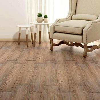 vidaXL Self-adhesive PVC Flooring Planks 5.02 m² 2 mm Oak Brown