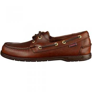 Sebago Men's Brown Leather Dockside Shoes