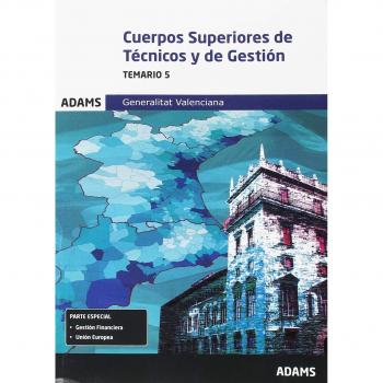 Temario 5 Cuerpos Superiores de Técnicos y de Gestión de la Generalitat Valenciana