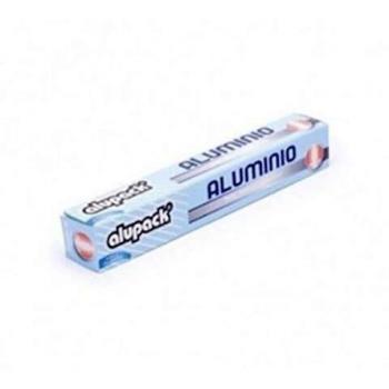 ALUPAK 30M Papel Aluminio 30MTS, Multicolor, 30 Metros
