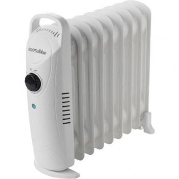 Universal Blue Granadella URAM1000-18 Radiador de Aceite Mini 1000W 9 Elementos Blanco